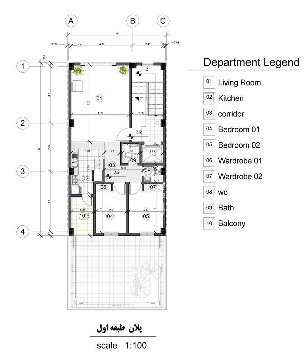پروژه مسکونی آقایان مروتی و جلیل‌زاده