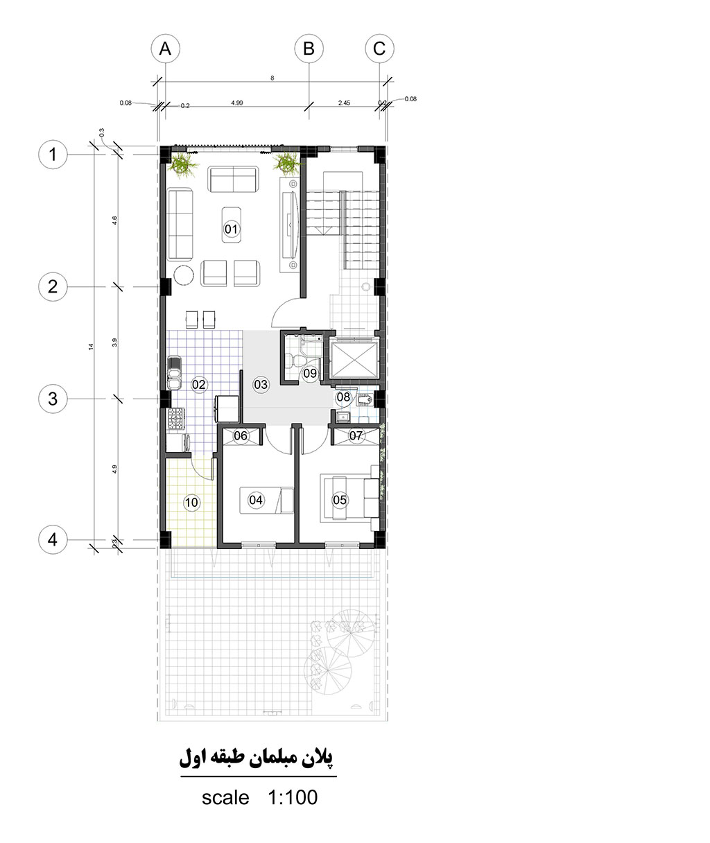 پروژه مسکونی آقایان مروتی و جلیل‌زاده