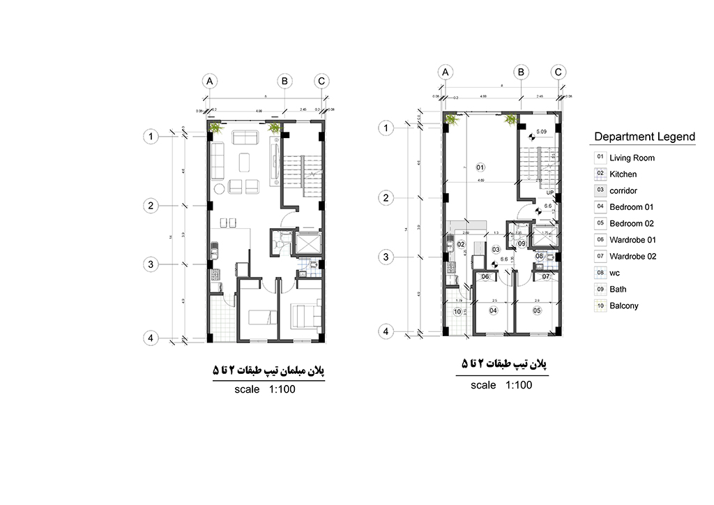 پروژه مسکونی آقایان مروتی و جلیل‌زاده